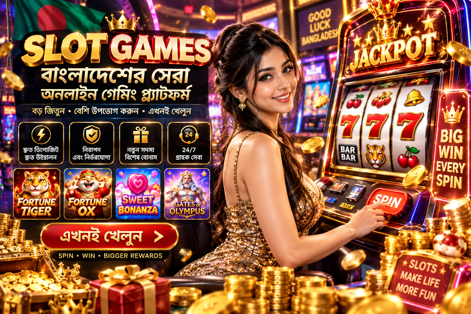 bd89 Free Bet — bright welcome bonus coin effect with confetti